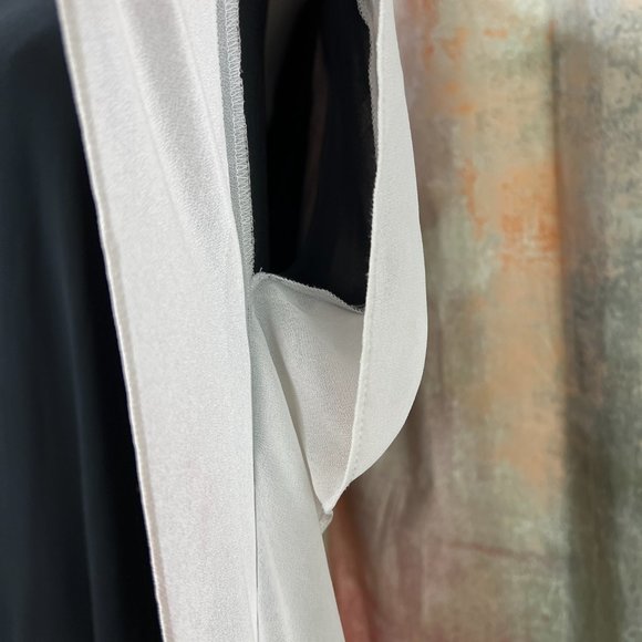 📌Yessica  Stylish Navy Style Top with Overlay - Picture 5 of 14